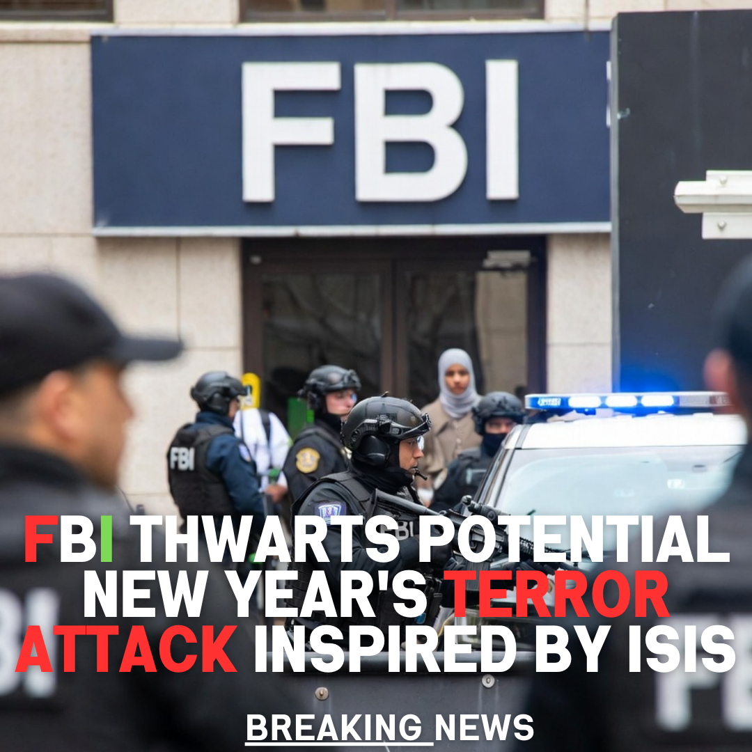 FBI says it thwarted potential New Year's terror attack 'directly inspired' by ISIS