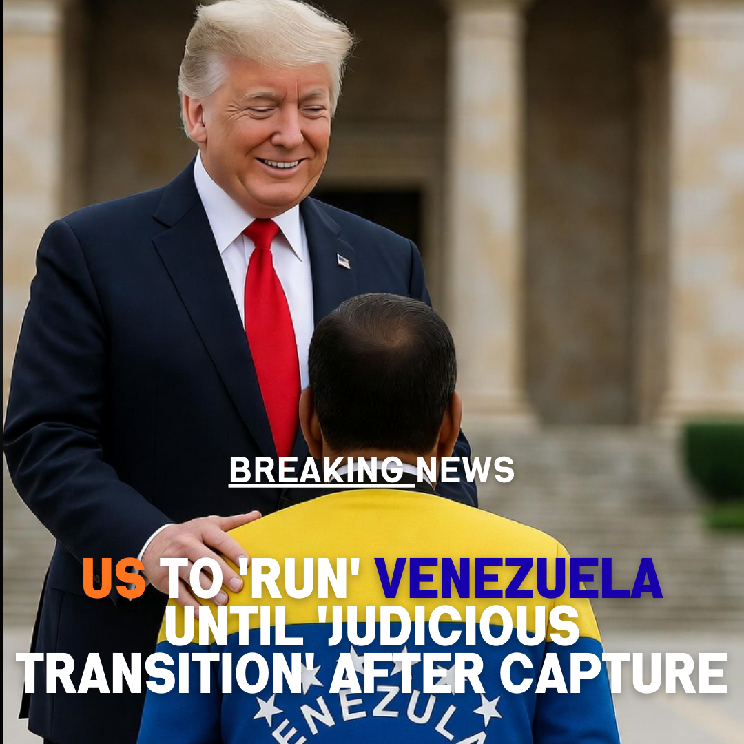 Breaking news about Venezuela's transition.